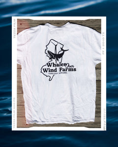 Whales Over Wind Farms tee