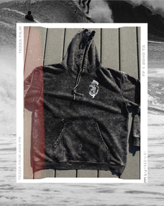 NJ PRAY FOR SURF HOODIE (acid wash)